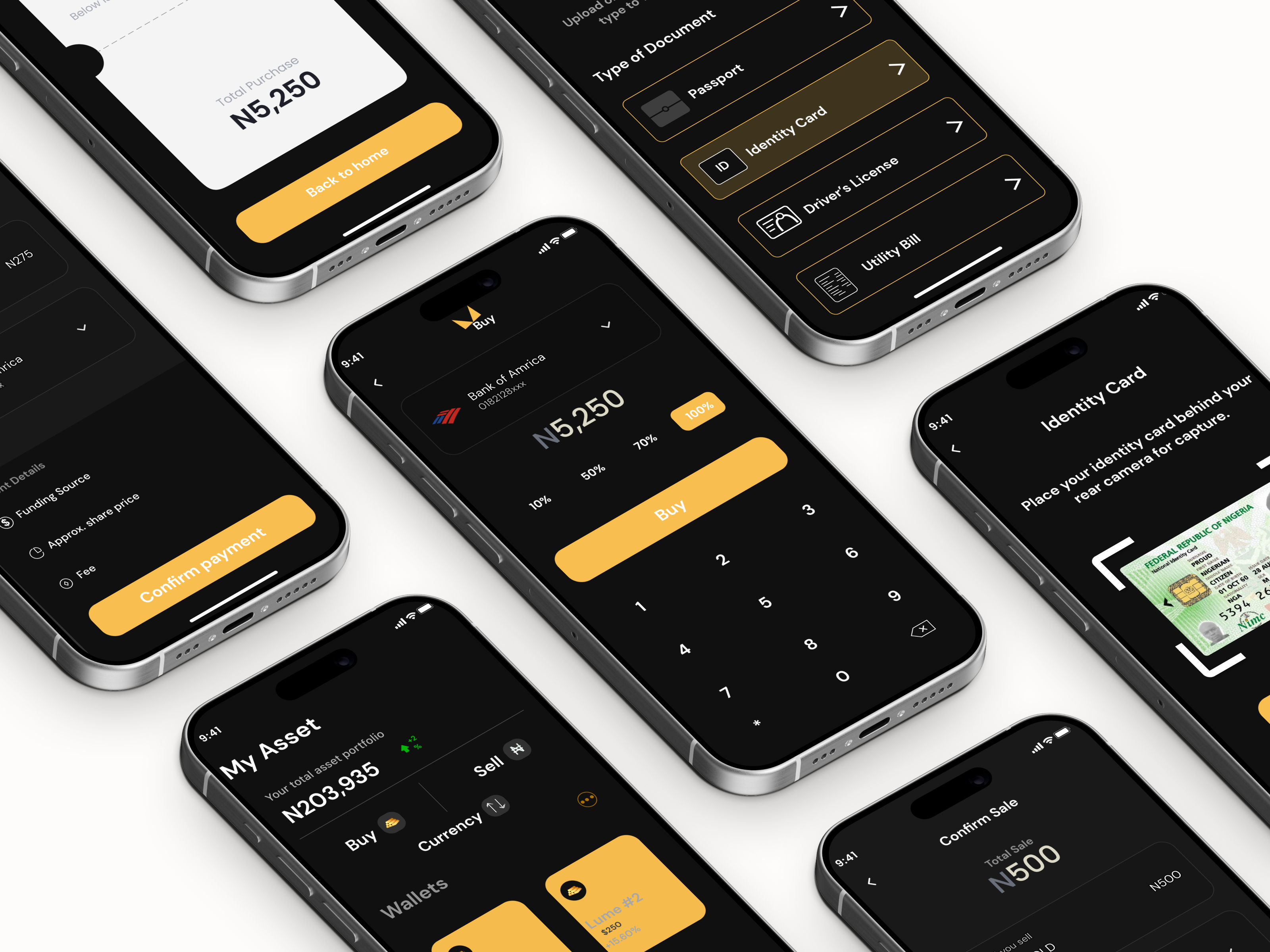 Lume profile screen